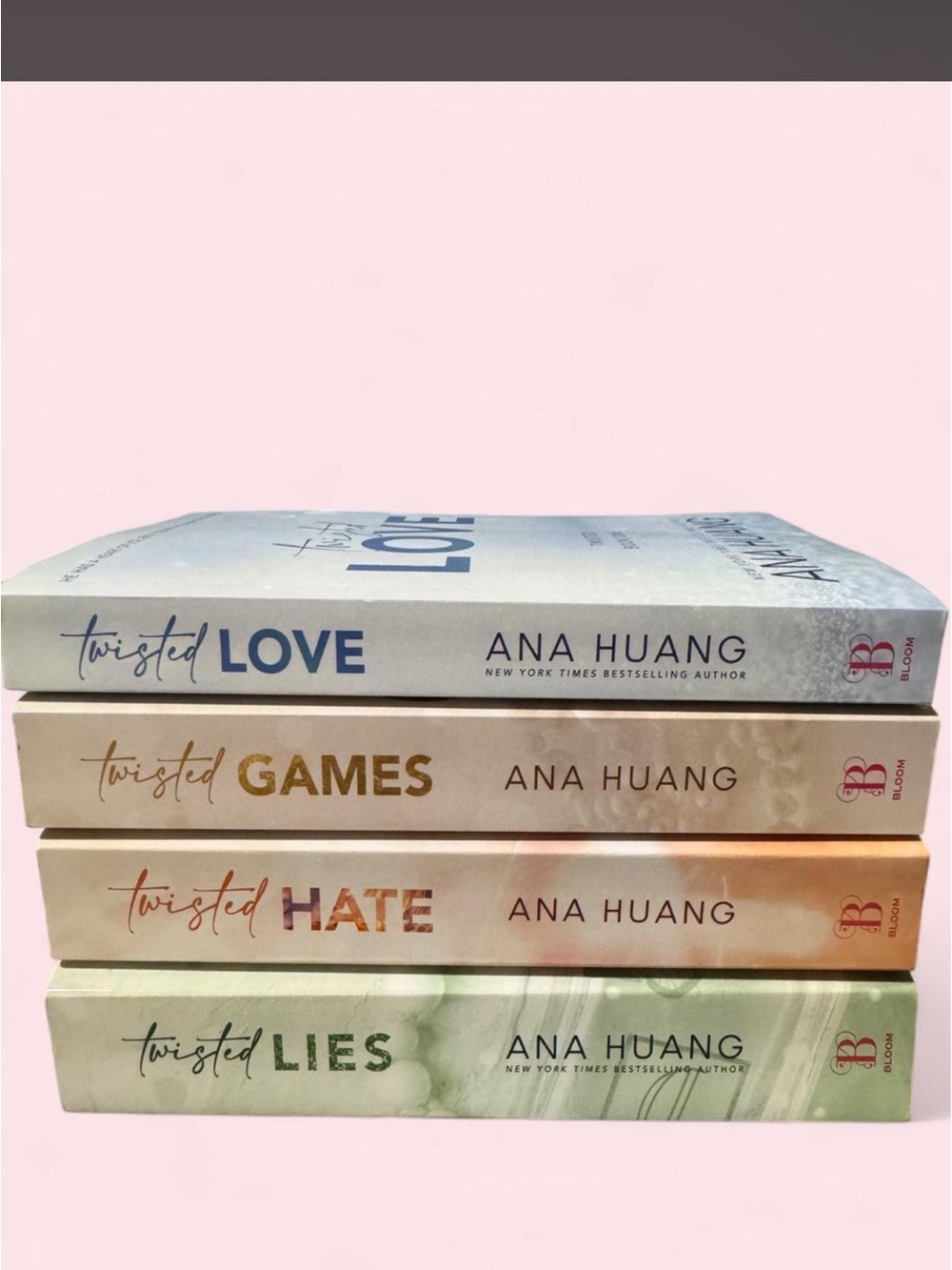 Ana Huang Twisted Series - Love, Games, Hate, Lies (Set)